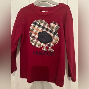 Brand New/Never Worn Custom Appliqué "Hudson" Long Sleeve Tee - Size 3T